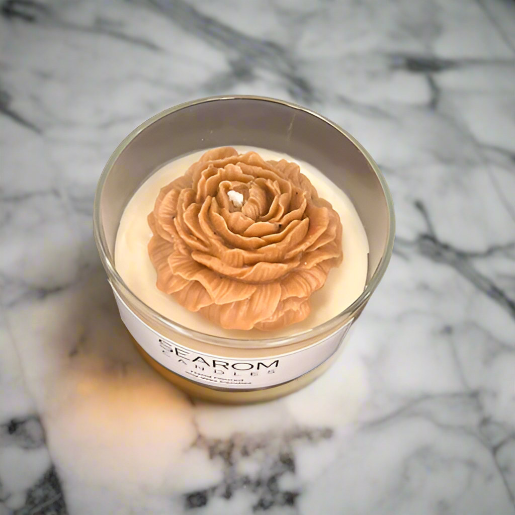 Caramel-Kissed Peony Candle