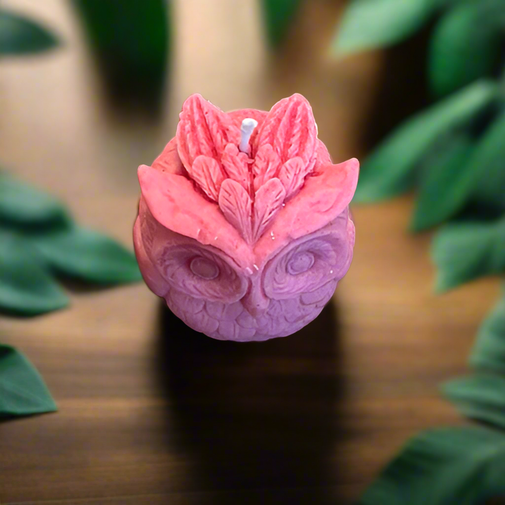 Enchanting Owl Candle