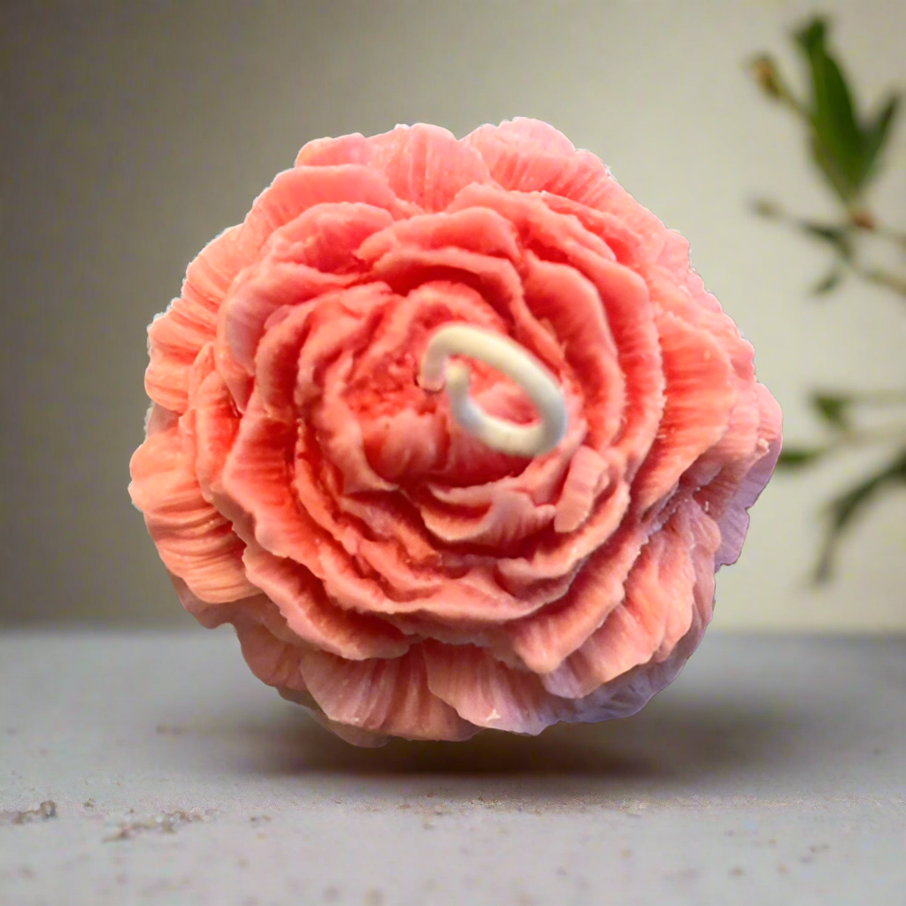 Blooming Peony Candle
