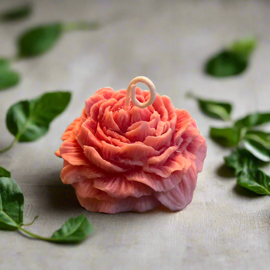 Blooming Peony Candle